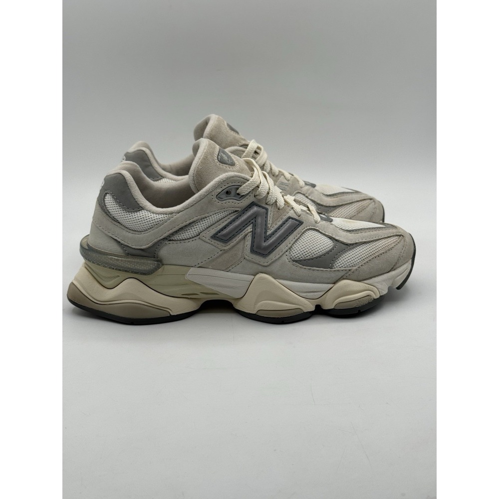 New Balance 9060 U9060ECA Men's 5.5White Grey Suede Mesh Lifestyle Sneakers Shoe